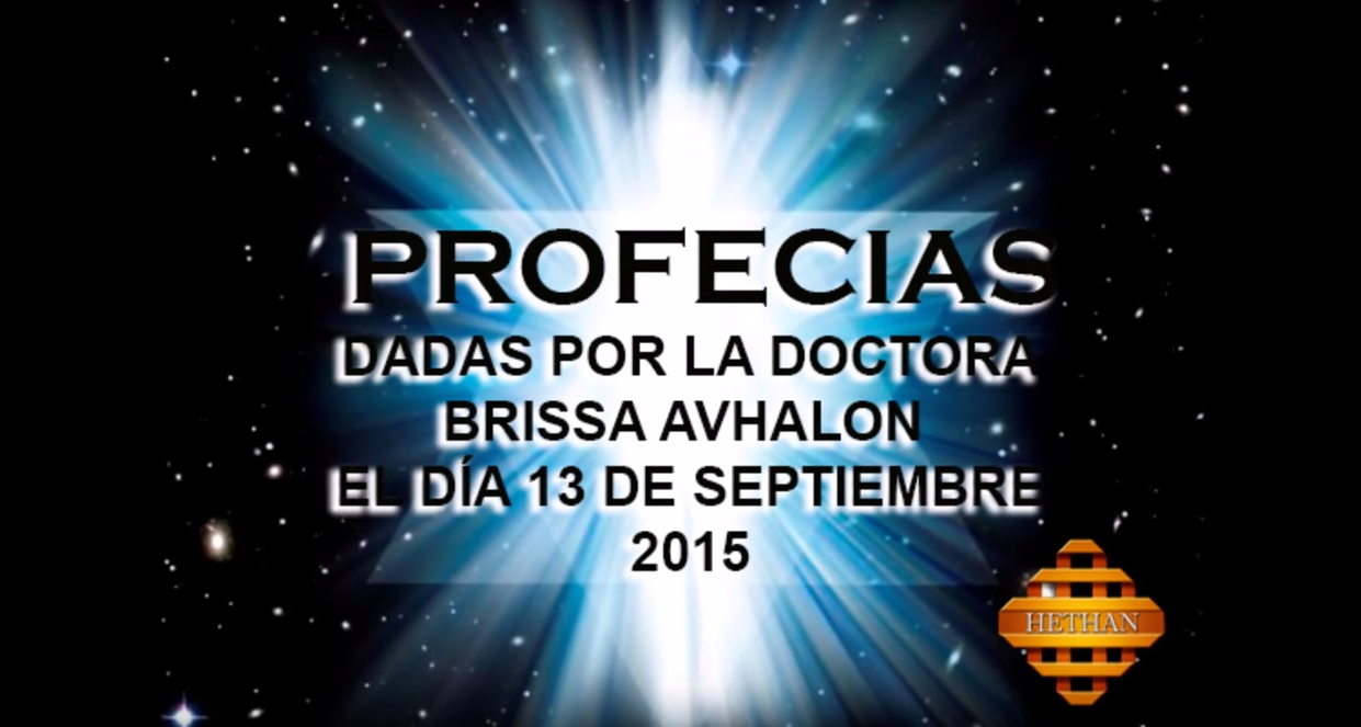 profecías dadas en conferencia 13 de septiembre